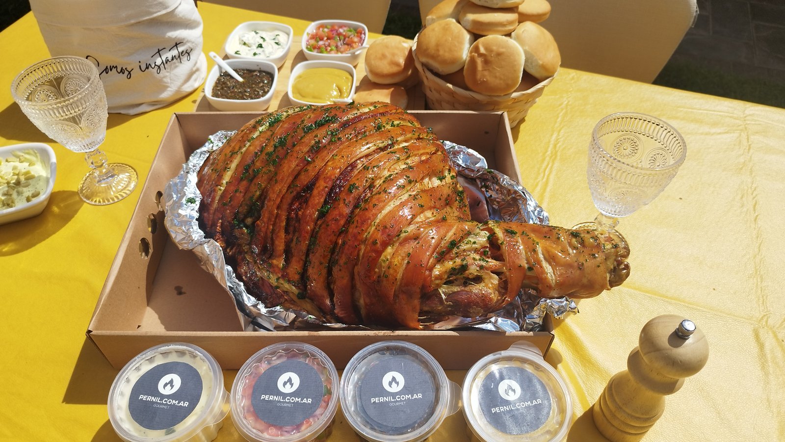 Pernil de Cerdo para Fiestas Catering Zona Sur